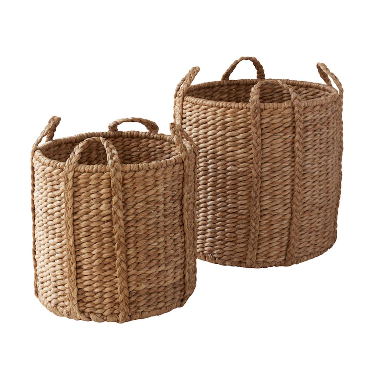 Lubid Abaca Basket - Natural Abaca Pillows & Accessories | Schumacher