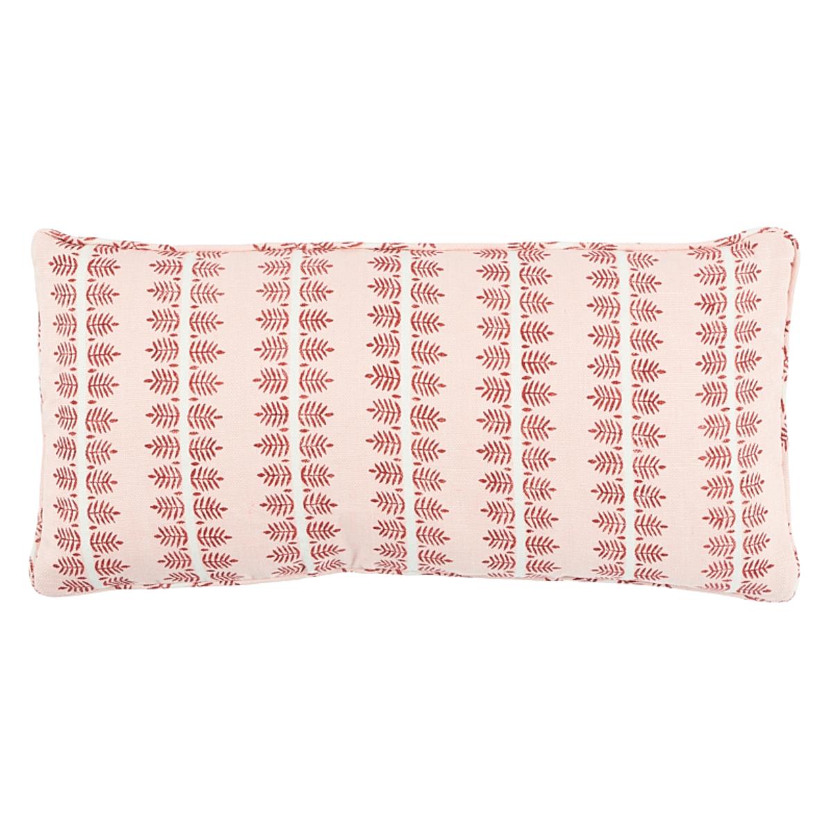 Alva Hand Block Print Pillow - Blush Pillows & Accessories