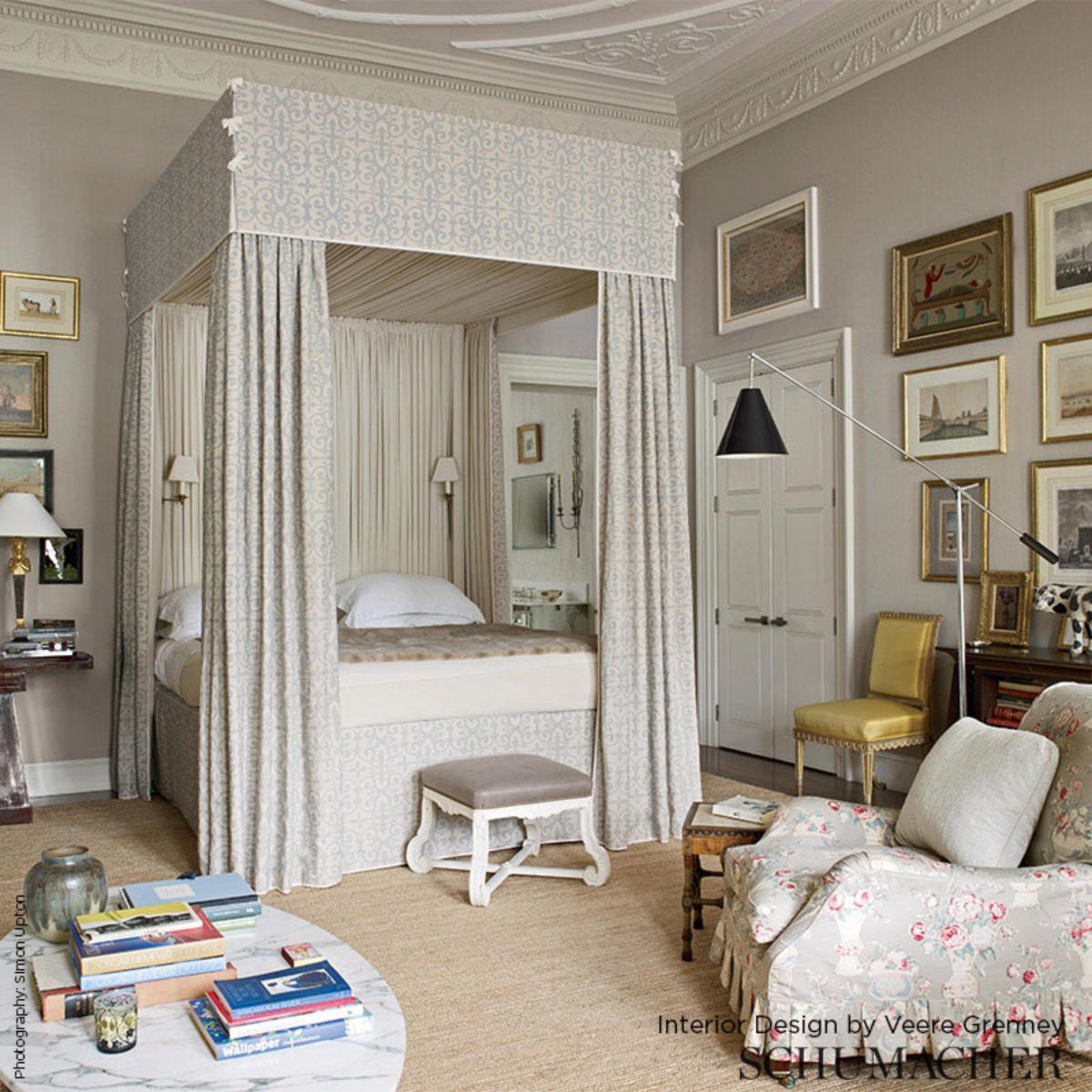 Ferne Park - Blue Fabrics | Schumacher