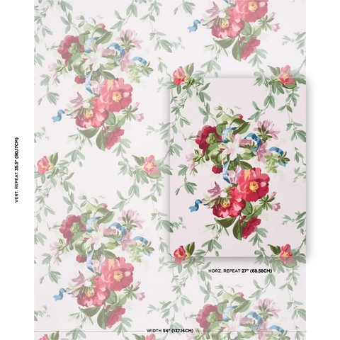ELLESMERE RIBBON FLORAL_ IVORY