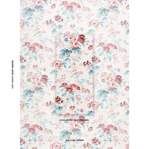 SALISBURY CHINTZ_ ROSE