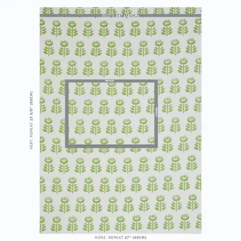 ROSENBORG HAND PRINT_ GREEN