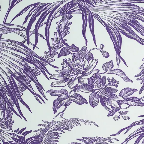 TOILE TROPIQUE_ PURPLE