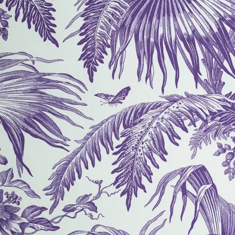 TOILE TROPIQUE_ PURPLE
