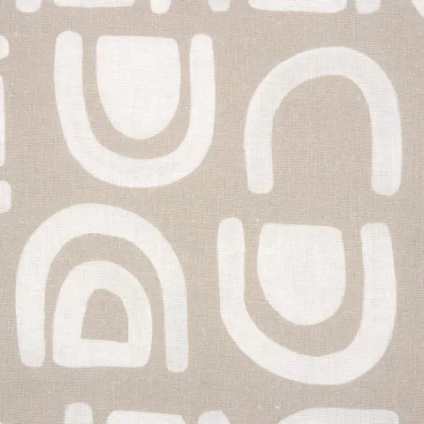 THRESHOLD PRINTED LINEN_ GINGER