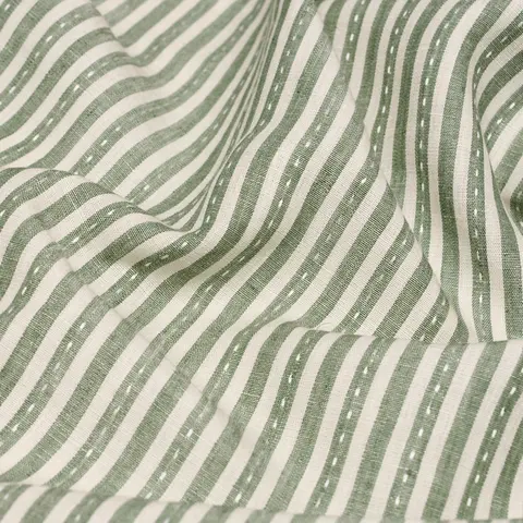 MATHIS TICKING STRIPE_ SAGE