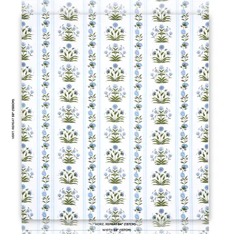 ROYAL POPPY STRIPE_ SKY