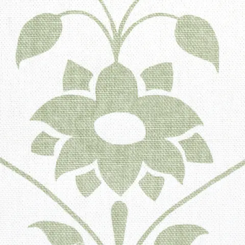 JAIPUR MUGHAL FLOWER_ GREEN