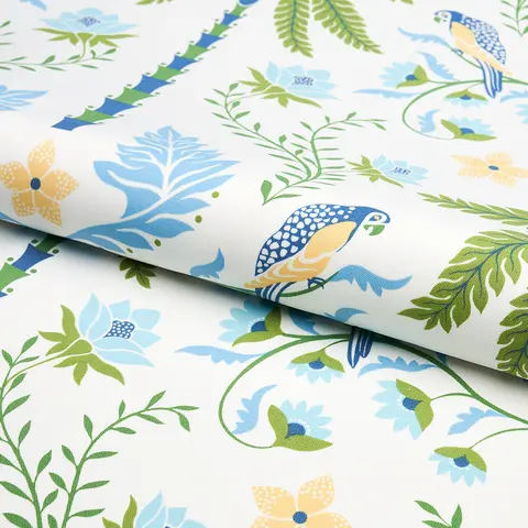 ISLAND PALM INDOOR/OUTDOOR_ BLUE & GREEN