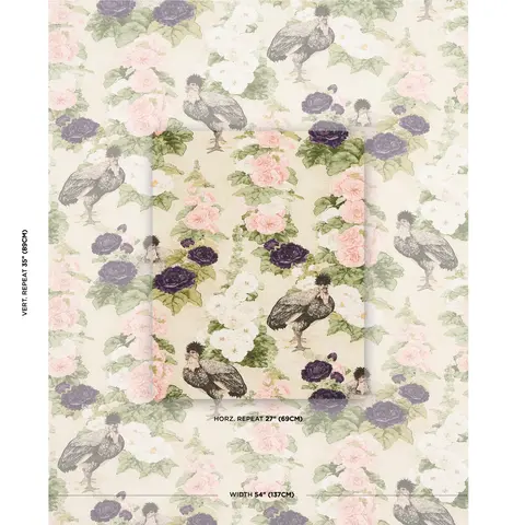 LADY HOLLYHOCK_ CREME