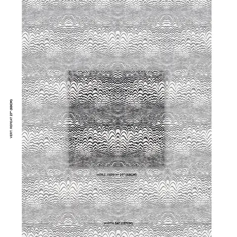 INK WAVE PRINT INDOOR/OUTDOOR_ BLACK