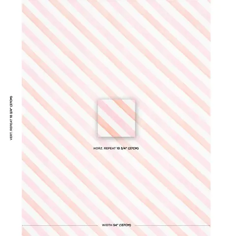 SEASIDE STRIPE INDOOR/OUTDOOR_ SORBET