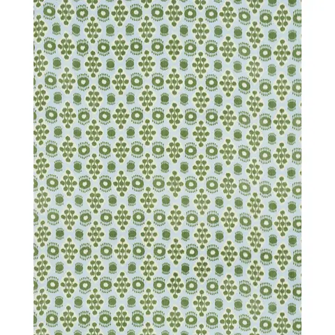 HAMILTON IKAT_ BLUE AND LEAF