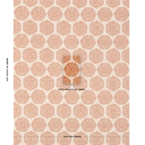 GILDED STAR BLOCK PRINT_ CINNAMON