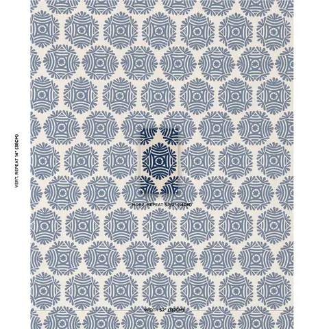 GILDED STAR BLOCK PRINT_ NAVY ON NATURAL