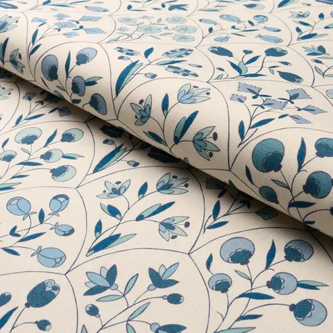 FRANCES FLORAL INDOOR/OUTDOOR_ BLUES