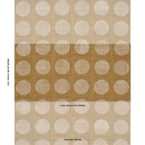 UNA HAND BLOCK PRINT_ OCHRE