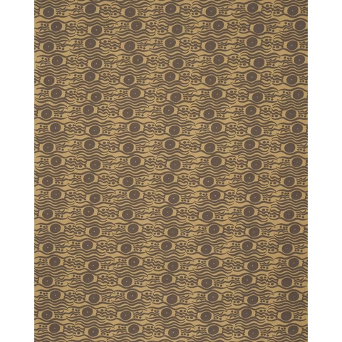 BOSPHORUS HAND BLOCK_ OCHRE & BROWN