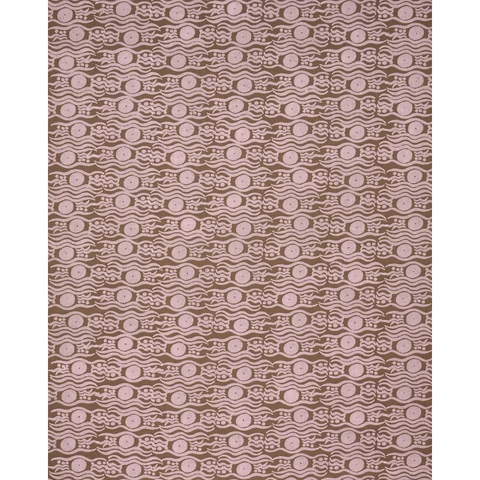 BOSPHORUS HAND BLOCK_ BROWN & PINK