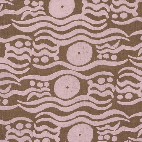 BOSPHORUS HAND BLOCK_ BROWN & PINK
