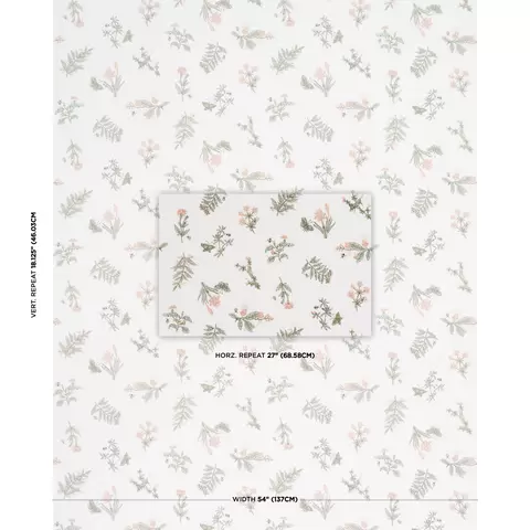 JETER DES FLEURS BEADED PRINT_ MOSS PHLOX