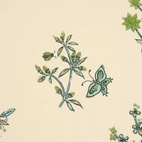 JETER DES FLEURS BEADED PRINT_ ARTICHOKE