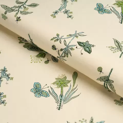 JETER DES FLEURS BEADED PRINT_ ARTICHOKE