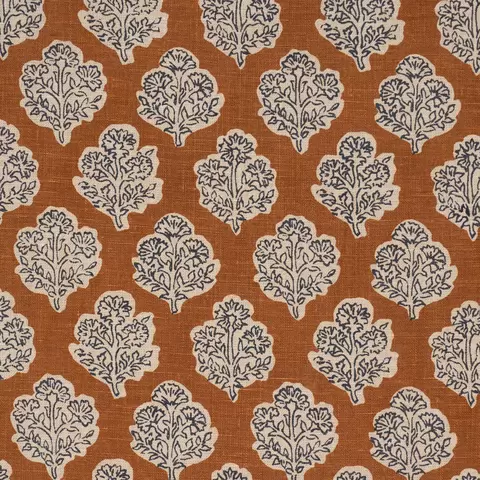 MANALI HAND-PRINT_ SPICE & INDIGO