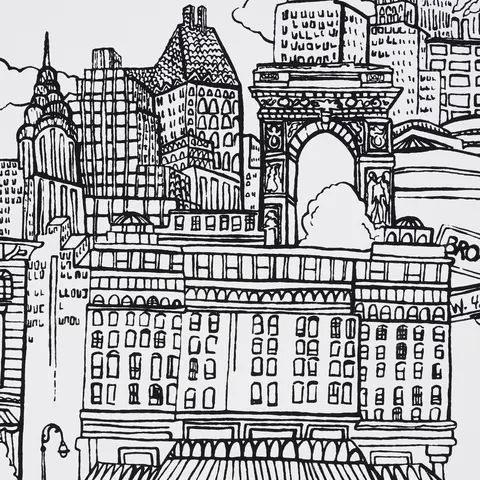 New York  New York_ BLACK ON WHITE