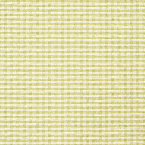 DALTON SILK GINGHAM_ CHARTREUSE