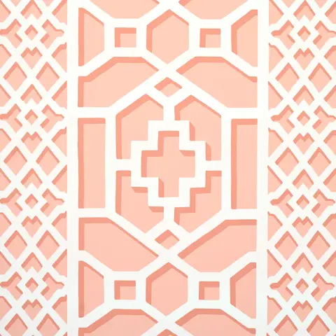 ZANZIBAR TRELLIS_ CORAL