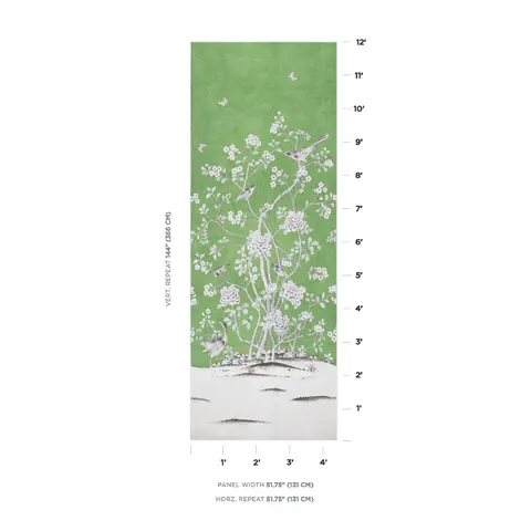 CHINOIS PALAIS PANEL_ LETTUCE