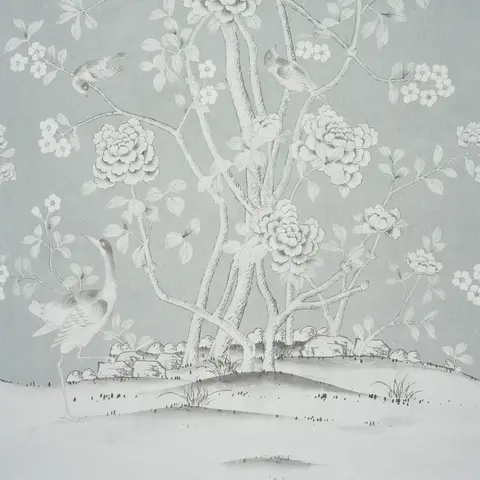 Chinois Palais Panel_ GRISAILLE