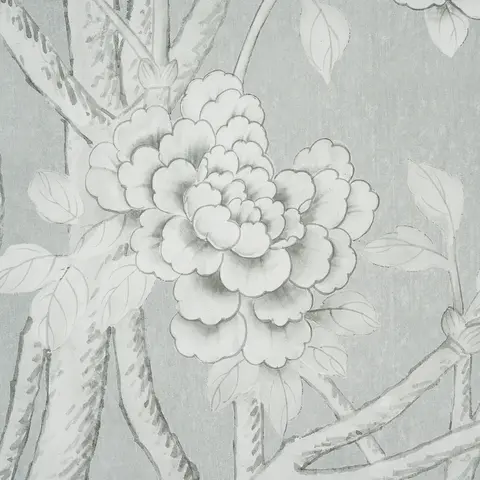 Chinois Palais Panel_ GRISAILLE