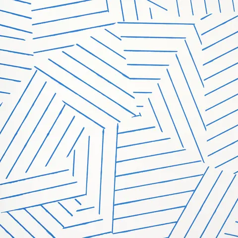 DECONSTRUCTED STRIPE_ COBALT