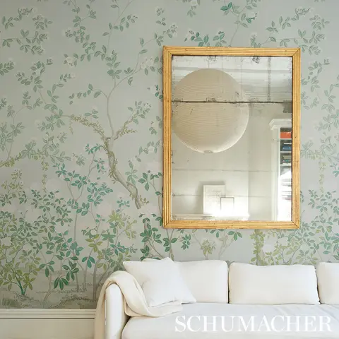 MADAME DE POMPADOUR PANEL SET_ GREEN