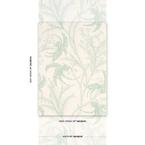 Ocean Toile_ EUCALYPTUS ON LINEN