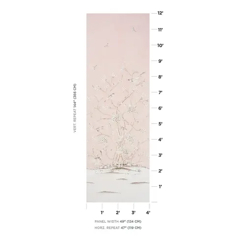 CHINOIS PALAIS VINYL PANEL_ BLUSH