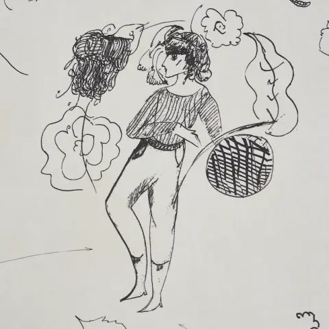 TOILE DE FEMMES_ PARCHMENT
