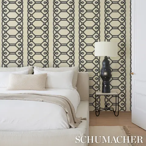 ZIZ EMBROIDERED SISAL_ BLACK
