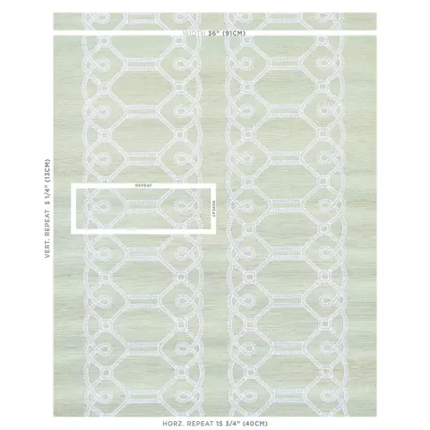 ZIZ EMBROIDERED SISAL_ MINERAL