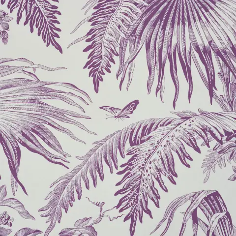 TOILE TROPIQUE_ PURPLE