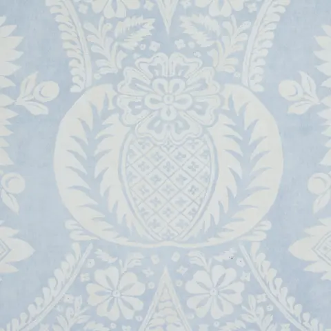 VILLANDRY DAMASK PRINT_ BLUE