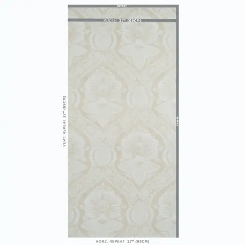 VILLANDRY DAMASK PRINT_ NEUTRAL