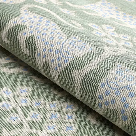 WOODLAND LEOPARD SISAL_ SEAGLASS