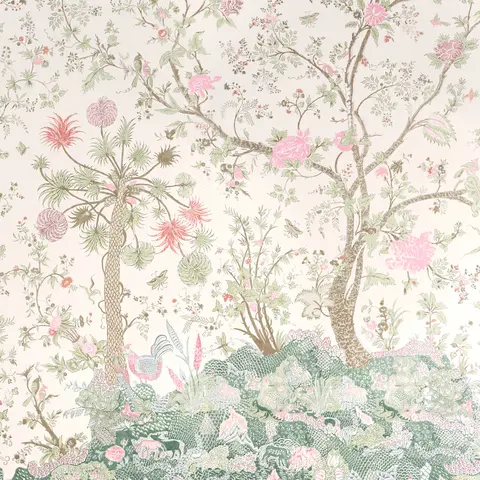 Amaltas Panel Set_ GREEN & PINK