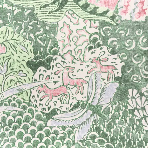 Amaltas Panel Set_ GREEN & PINK