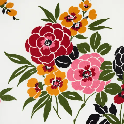 VALENTINA FLORAL_ MULTI ON WHITE