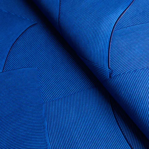 Hand Combed Plaster_ YVES BLUE