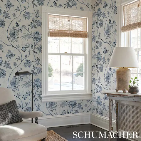 CHINOISERIE VINE_ COBALT